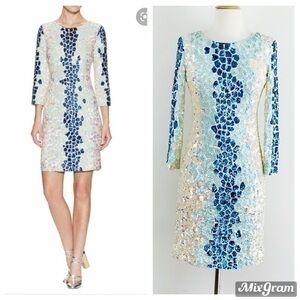 💋French Connection Caiman sequins dress size 2